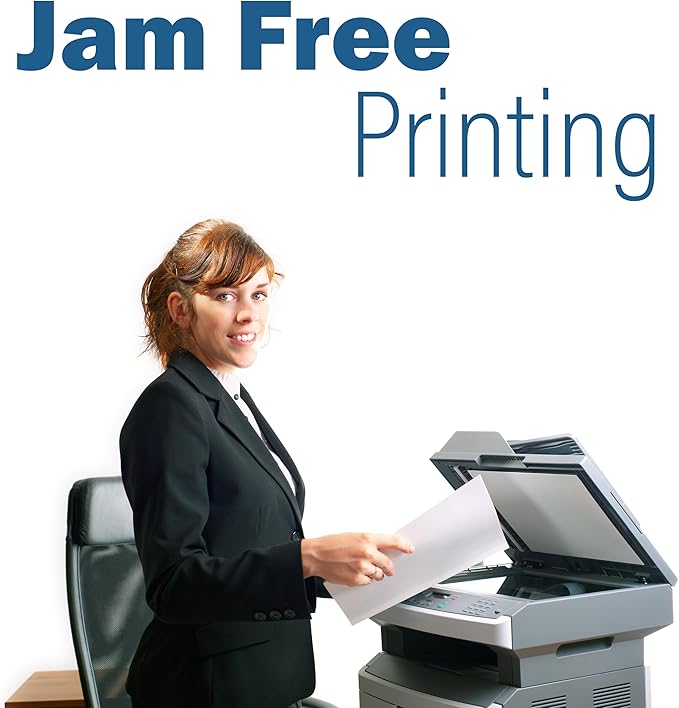 Copy Paper, Printer Paper, 20lb Multipurpose, Printer Paper 8.5 x 11 White, 92 Bright, White Paper, Office Supplies, 500 Sheets Per Ream (10 Reams Case 5000 Sheets)