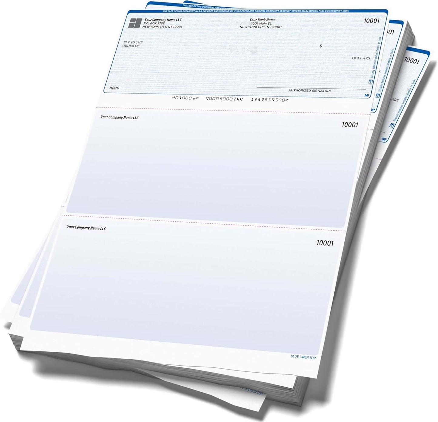 Computer Checks Compatible W/QB Check On Top [250 Sheets]