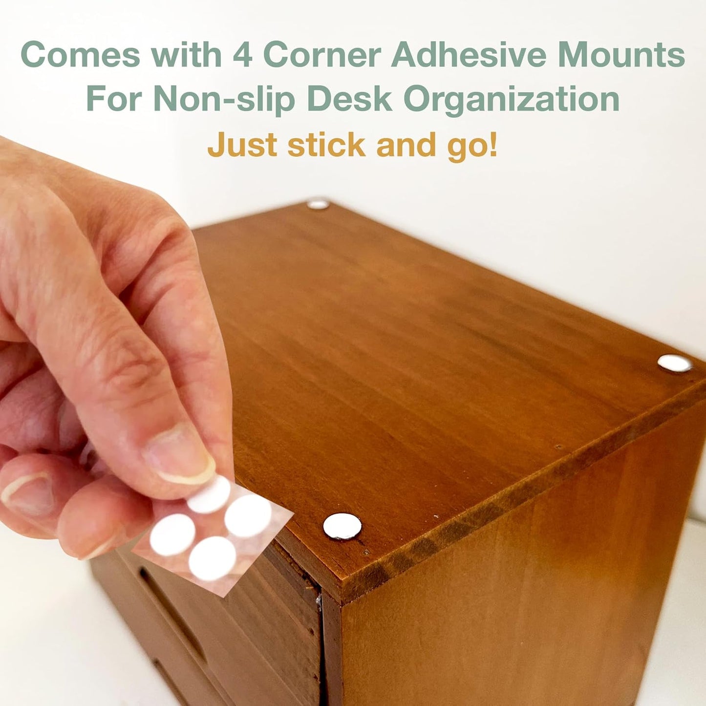 4-Drawer Vintage Desk Organizer with Jacobean Pattern Pastel Flowers Curio Drawer Dresser, Closet, Tabletop - Embroidery Reel Shelf Wood Desktop Organizing Cabinet - Victorian Floral Design