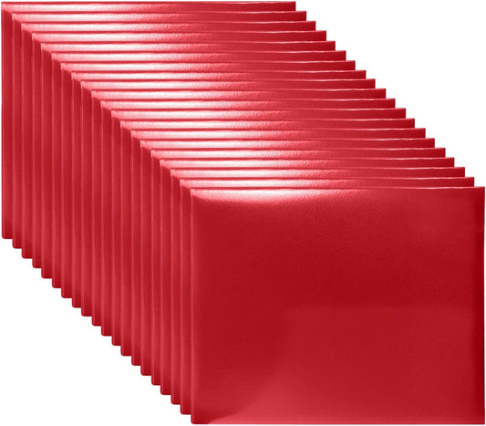 Certificate Holders 8.5"x11" Graduation Diploma Cover Document Leather Folders,Red-20 Pack