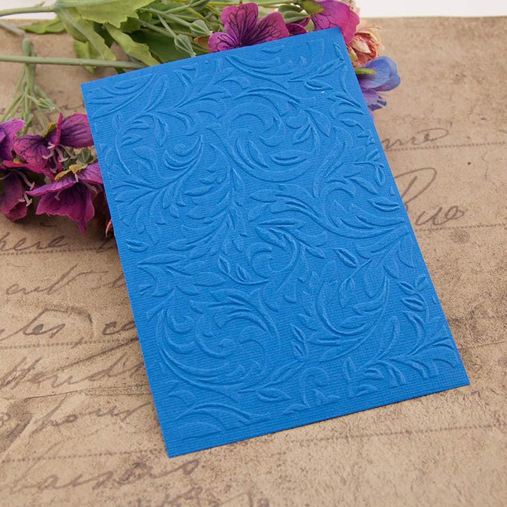 8Pcs Flower Leaf Butterfly Plastic Embossing Folder DIY Craft Template Molds Stamp Stencils Scrapbook Paper Cards Photo Album Making Tools Embossing Folders Handmade Art Craft Supplies Decorating Mold