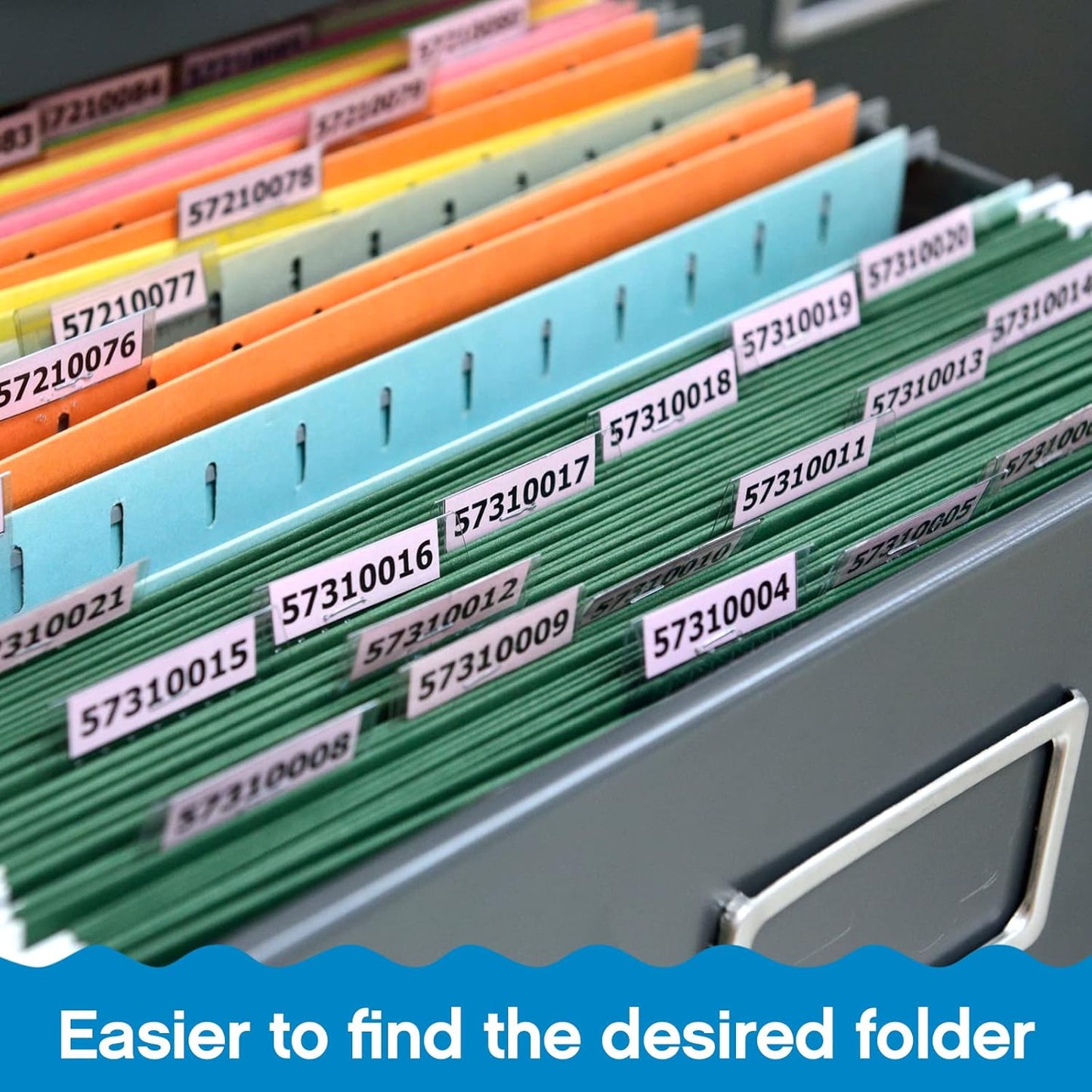 2 Inch Insertable Self-Adhesive Tabs with Printable Inserts with File Folder Labels Sticky Plastic Index Clear Divider Stick on File Self Adhesive for Book Page(100 Pieces)