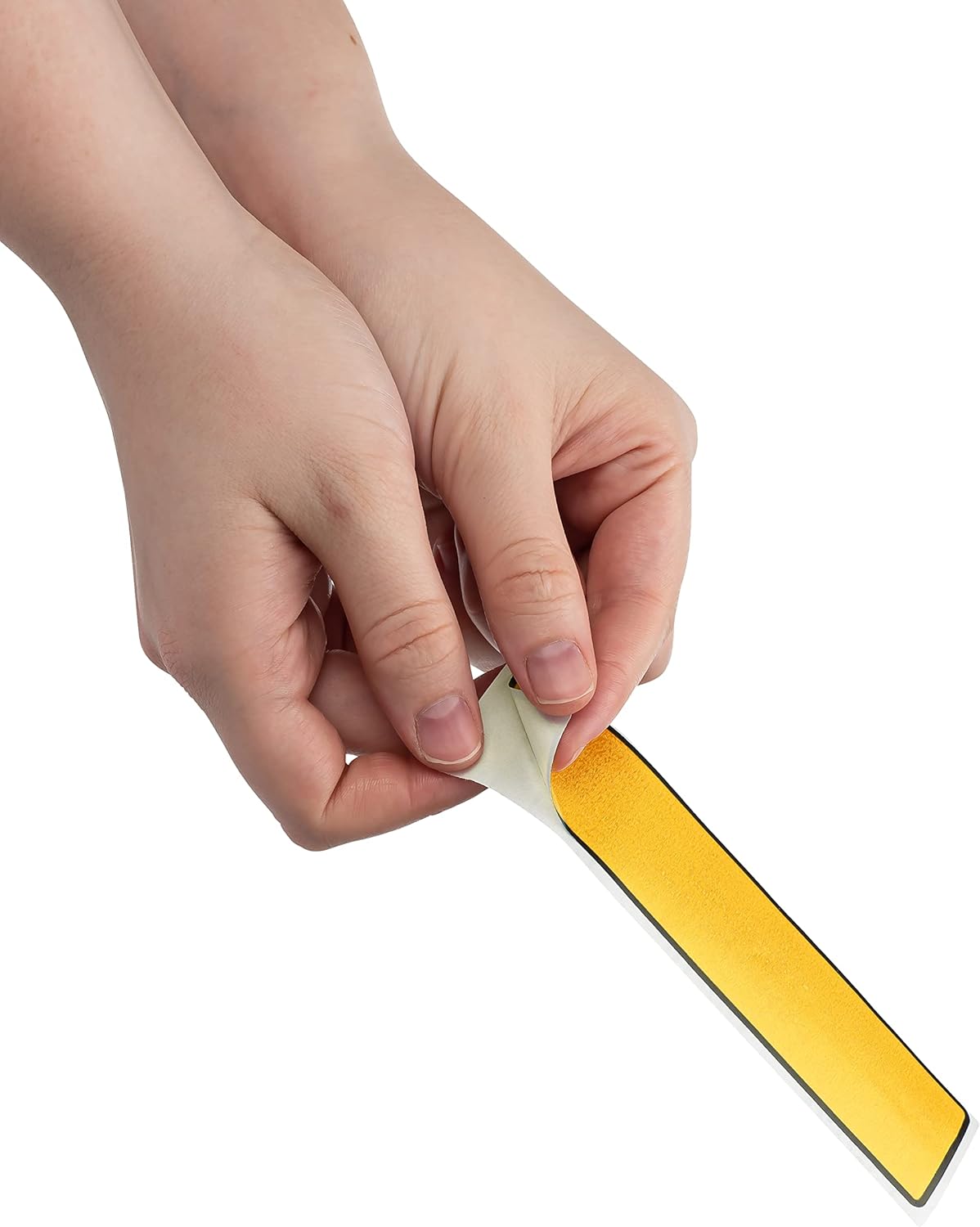 Carstens Adhesive Sticker Labels, 5 3/8” x 1 3/8”, Binder Labels for 1.5” – 4” Ring Binder Spines, Goldenrod, Roll of 200