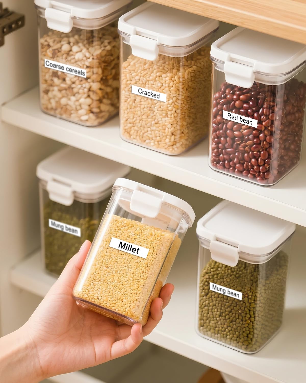 5-Pack TZe-221 Tape 9mm 0.35 Laminated White Compatible for Brother P Touch Label Tape TZe221 TZ-221 Work with Ptouch PT-D210 PT-D220 PT-H103W PT-1890 PT-D600 PT-D410 Label Maker, 3/8 Inch x 26.2 Ft