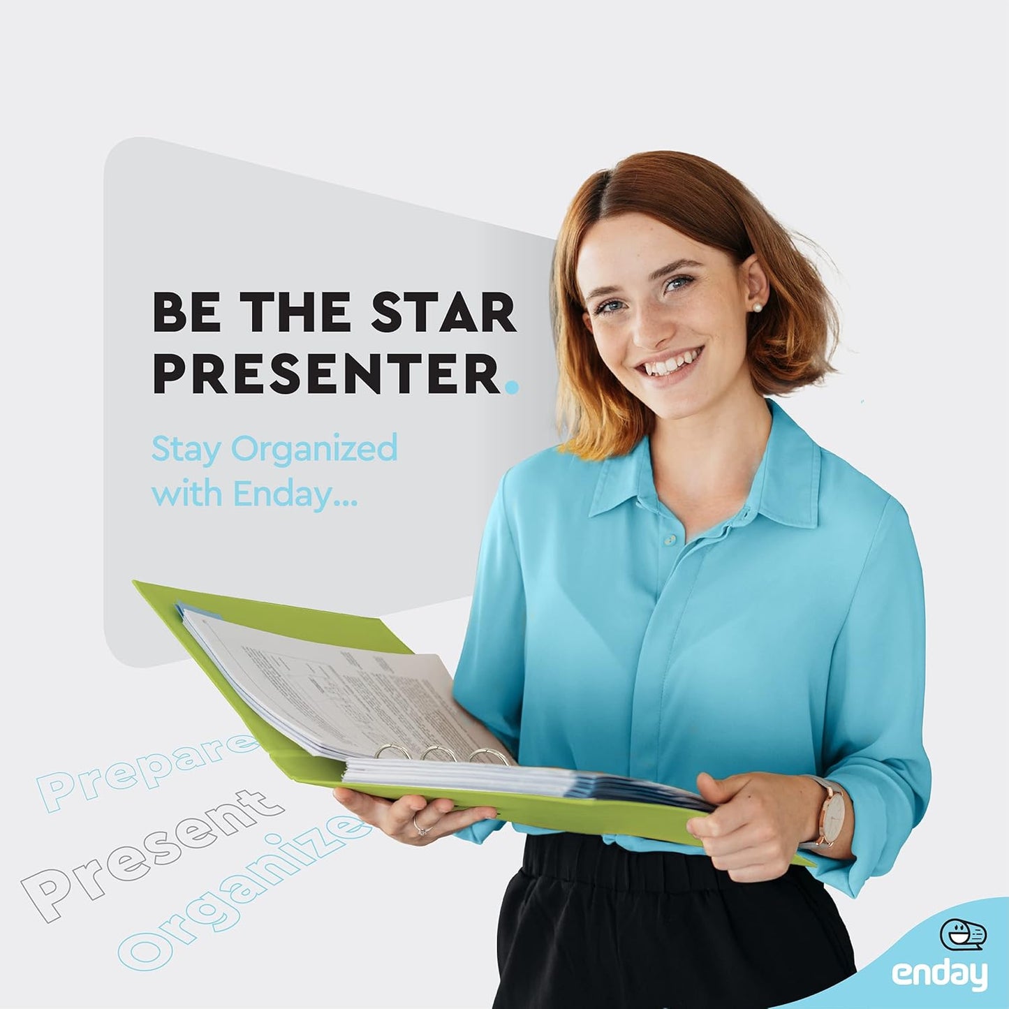 3 Ring Binder 1 Inch, 1” Clear View Cover with 2 Inside Pockets Round Ring Binder, Colored School Supplies Binders, in Grey, Pink, Blue, Purple, Green, and Red, Multicolor (6 PC) – by Enday