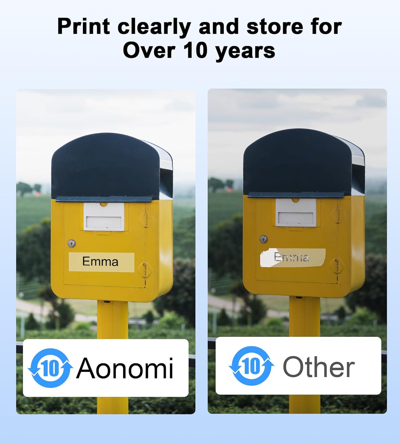 Tze-141 18mm 0.7inch Laminated Clear Tape Compatible for Brother PT-D400 Label Maker Tape Clear, TZ-141 Tze 18mm 3/4inch for Brother P-Touch PT-D600, PT-D410, PT-D610BT Label Maker, 5 Pack