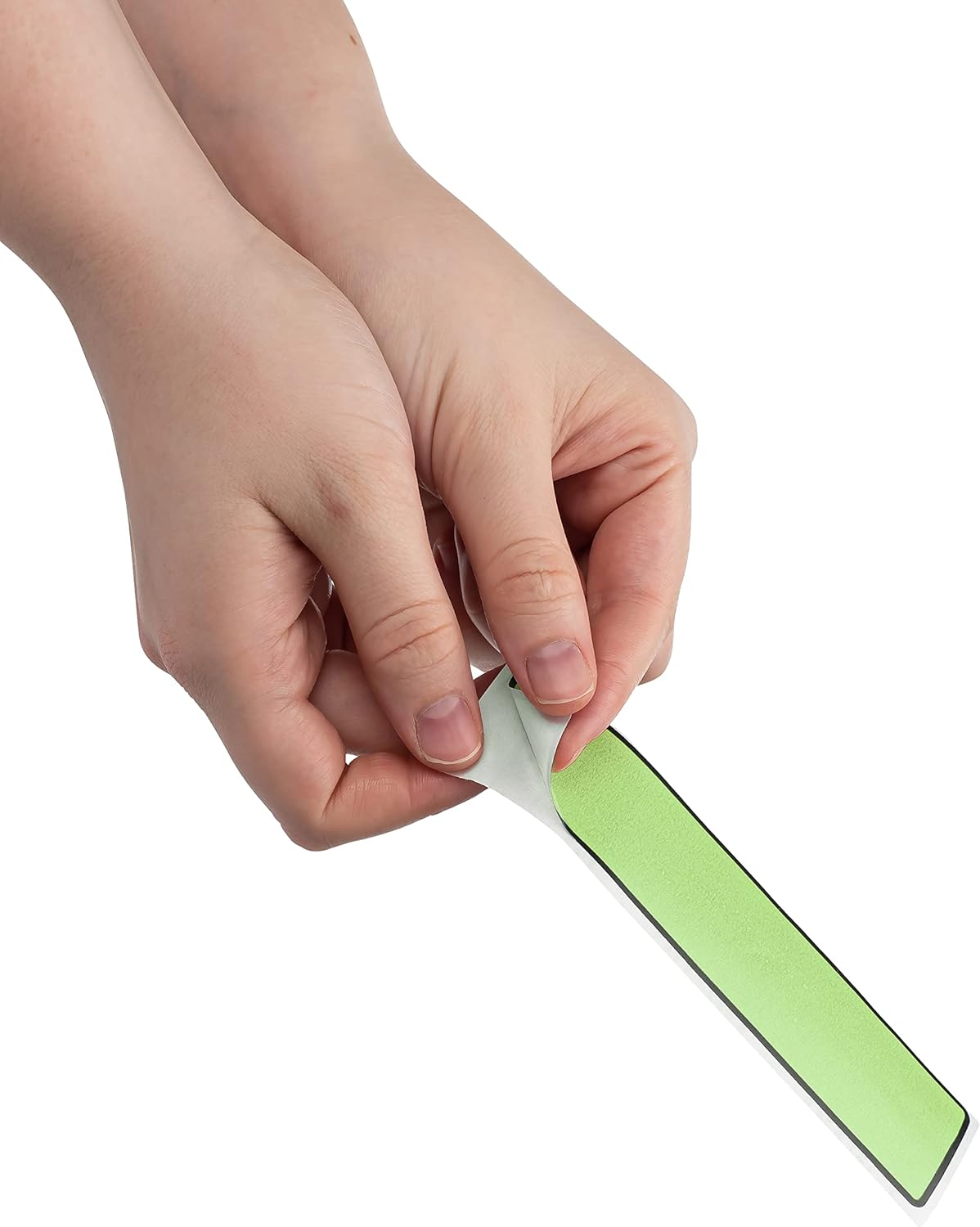 Carstens Adhesive Sticker Labels, 5 3/8” x 1 3/8”, Binder Labels for 1.5” – 4” Ring Binder Spines, Lime, Roll of 200