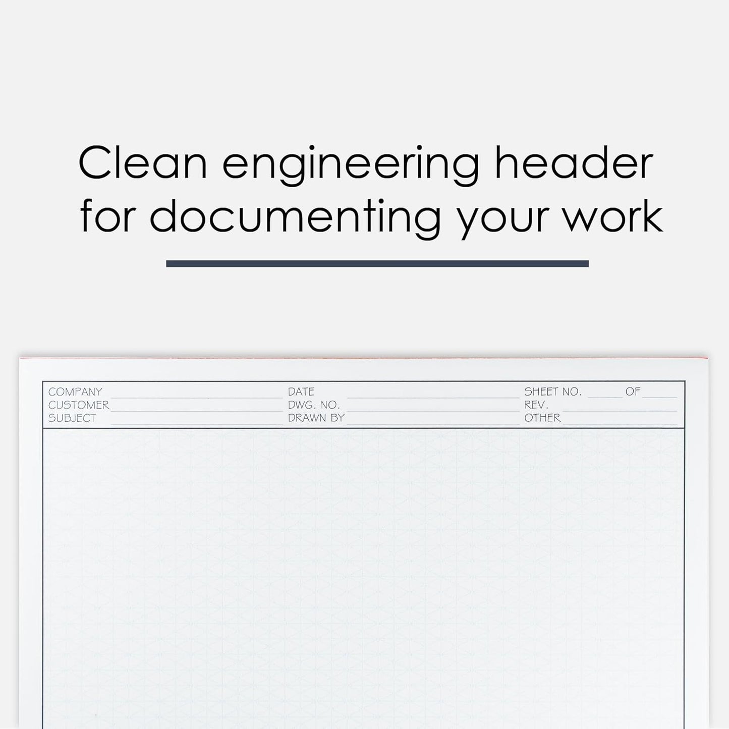 8.5" x 11" Isometric Graph Paper 50 Sheets Landscape - 0.25" Grid, Non-photo Blue, High Brightness, Drafting, Engineering, Art, 3D Design (3-Pack)