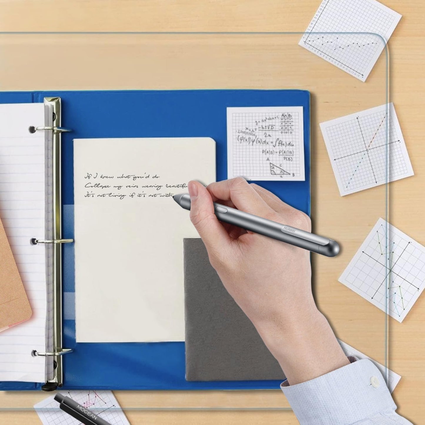 Clear Desk Mat, Non-Slip PVC Desk Protector Mat with Round Edge, Heat Resistant & Waterproof Clear Desk Writing Mat for Home and Office (27.6"*13.8")