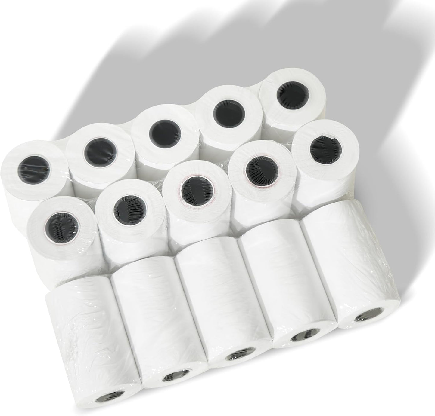 2-1/4" x 50' Thermal, 20 Rolls, Compatible with Verifone Vx520, Ingenico ICT220 ICT250, First Data FD400, Veeder Root TLS350, and More