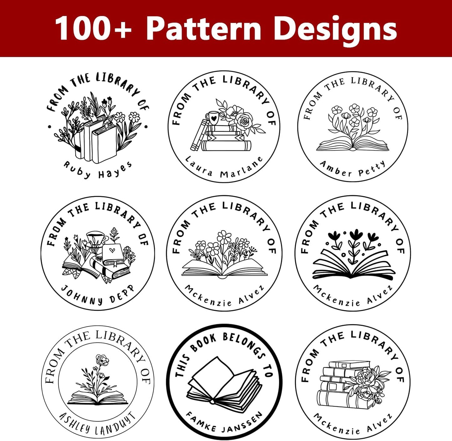 Book Embosser Personalized, Custom Embosser, Library Stamp, Wedding Invitation, Book Lovers, Teachers Students Unforgettable Gift