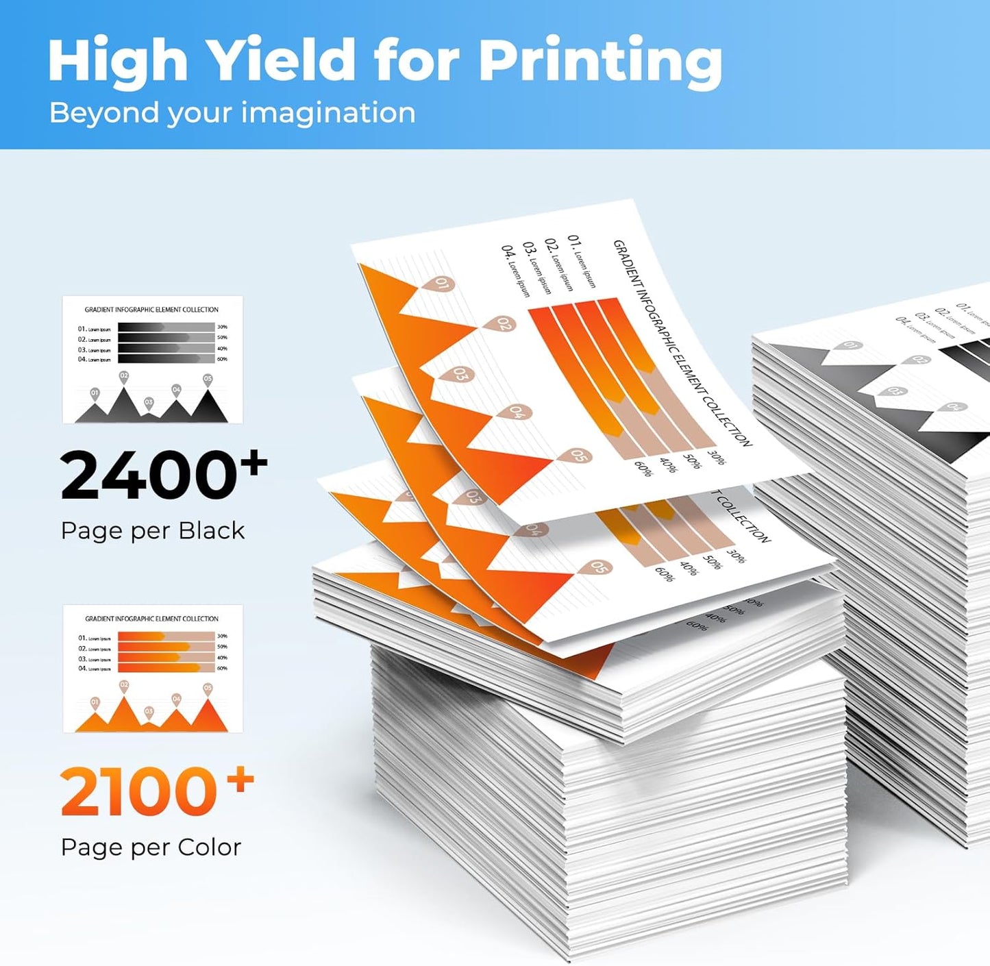 414A Toner Cartridges Compatible MFP M479fdw for HP 414A 414X Toner Compatible for Color Laser Jet Pro MFP M479fdw MFP M479fdn M454dw M454dn MFP M480f M455dn Printer, W2020A W2020X (4 Pack, with Chip)