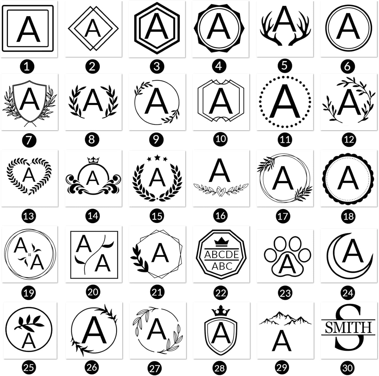 Custom Pottery Stamps for Clay Personalized Pottery Tool Kit Stamp with Own Design Signature Letters Gift for Potters DIY Lovers-3"