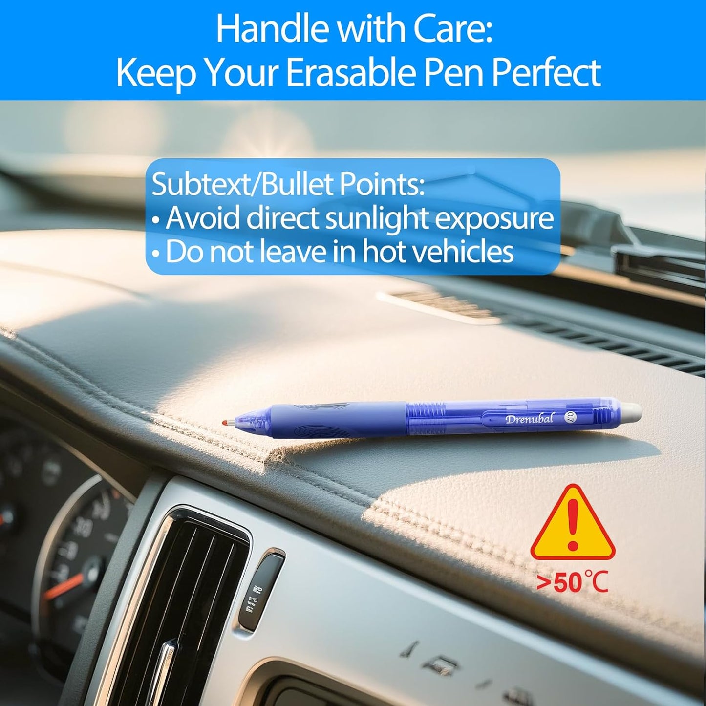 8-Pack Red Erasable Pens, Gel Pens,Red pens,Red Ink pens, 0.7mm Fine Point, Smooth Writing & Clean Erase Perfect for School, Office, Kids & Gift