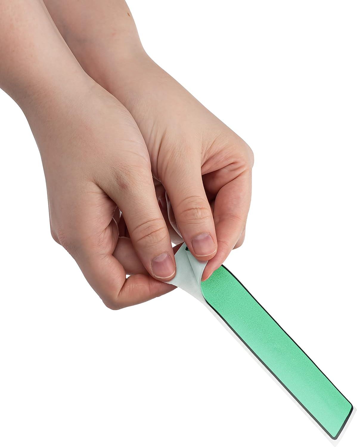 Carstens Adhesive Sticker Labels, 5 3/8” x 1 3/8”, Binder Labels for 1.5” – 4” Ring Binder Spines, Aqua, Roll of 200