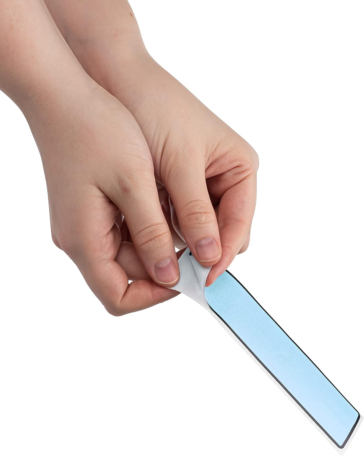 Carstens Adhesive Sticker Labels, 5 3/8” x 1 3/8”, Binder Labels for 1.5” – 4” Ring Binder Spines, Blue, Roll of 200