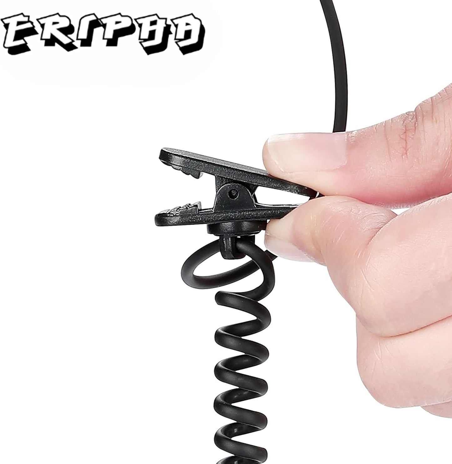 Police Earpiece 3.5mm /1 Pin Listen Only Acoustic Tube Earbud Headset for Remote Speaker Mic Motorola Kenwood 2 Way Radio FBI Security Surveillance Walkie Talkie (2 Packs)