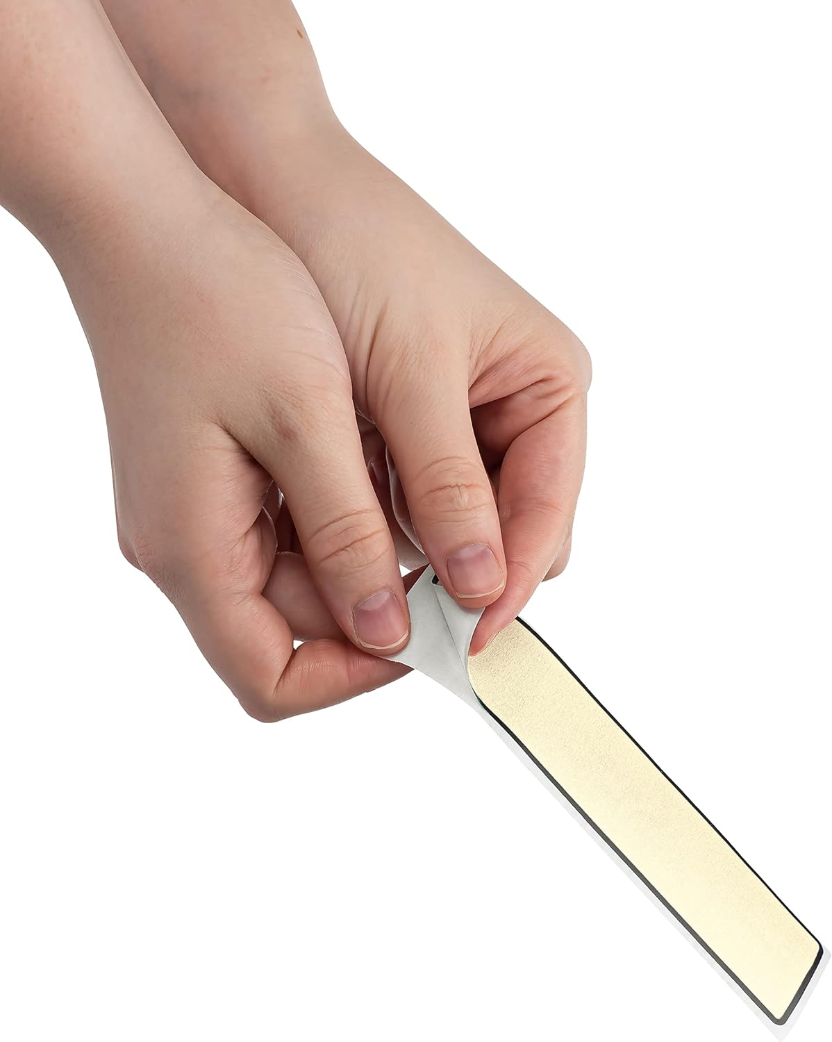 Carstens Adhesive Sticker Labels, 5 3/8” x 1 3/8”, Binder Labels for 1.5” – 4” Ring Binder Spines, Tan, Roll of 200