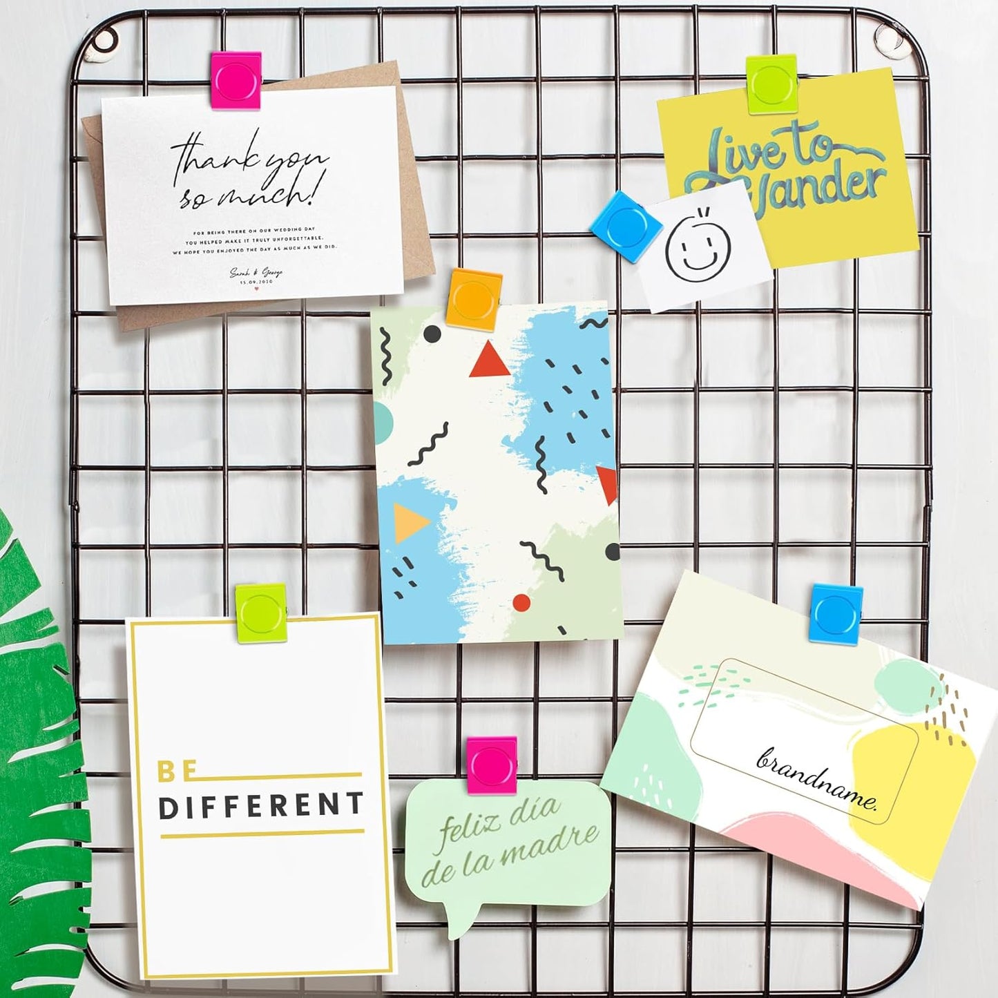 Grtard 8 Pack Magnetic Clips Heavy Duty, Colorful Strong Fridge Magnet Clips Heavy Duty, Metal Magnet Clips for Fridge, Clip Magnets, Magnetic Clips for Refrigerator, Locker, Whiteboard, Home, Office