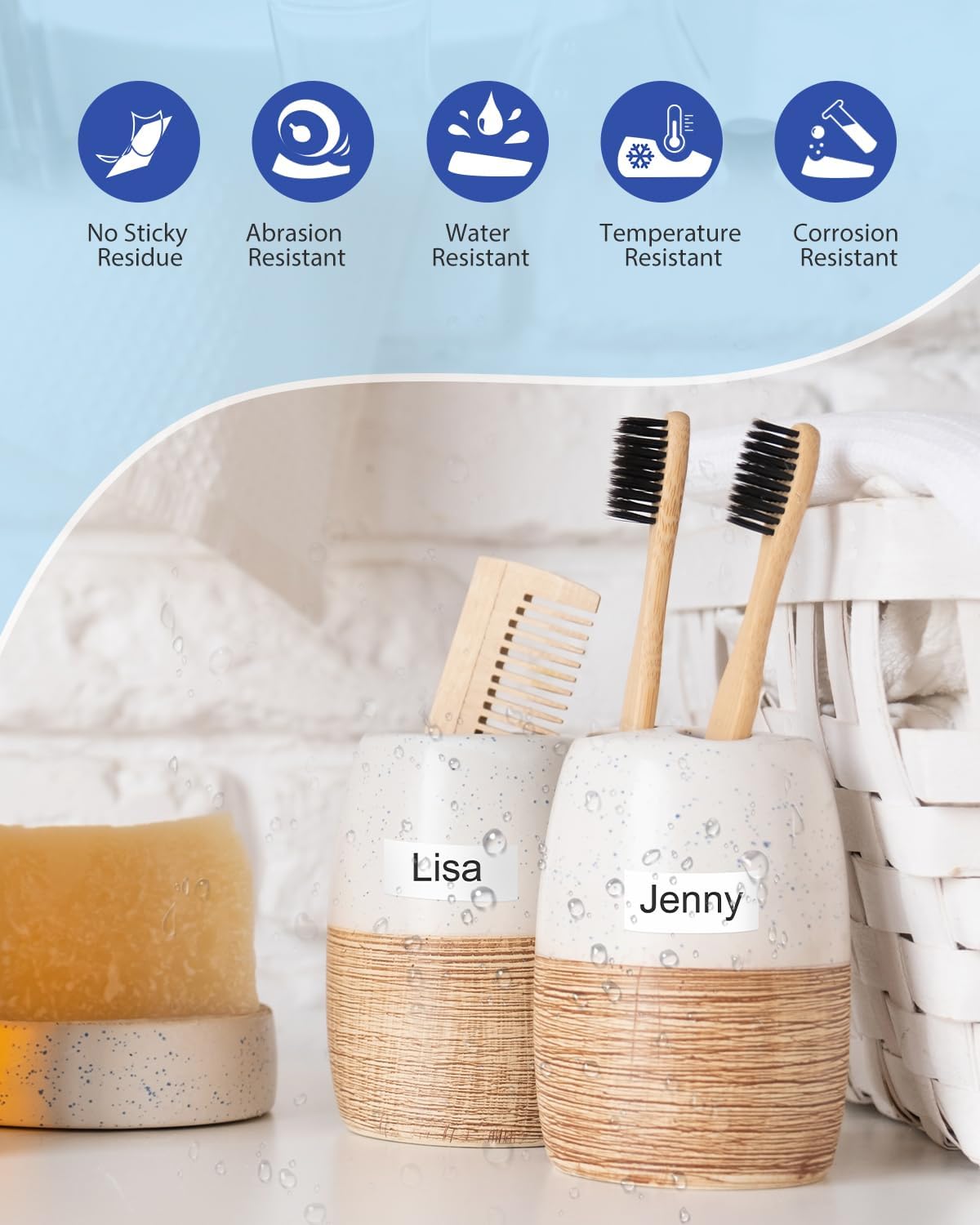 TZe-241 18mm 0.7 Laminated White Tape Compatible for Brother TZe241 Tz-241 P Touch 3/4" TZe TZ Tape for Brother Ptouch PT-D400 PT-D600 PT-D410 PT-D610BT PTD460BT Label Maker, Black on White, 4-Pack