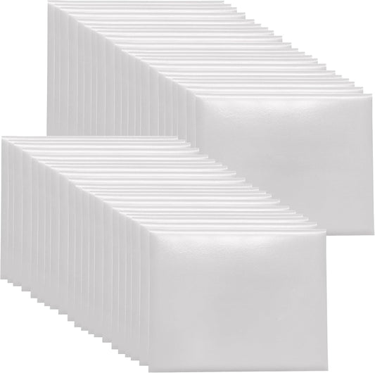 40 PCS Smooth Diploma Certificate Cover 8 1/2" x 11" White