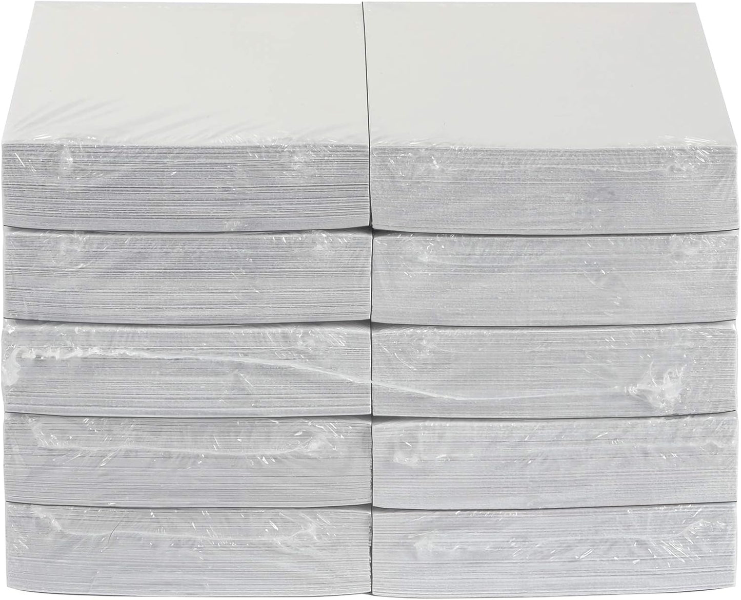 Amazon Basics Blank Index Cards, 1000 Count, 10 Pack of 100, White, 3" x 5"