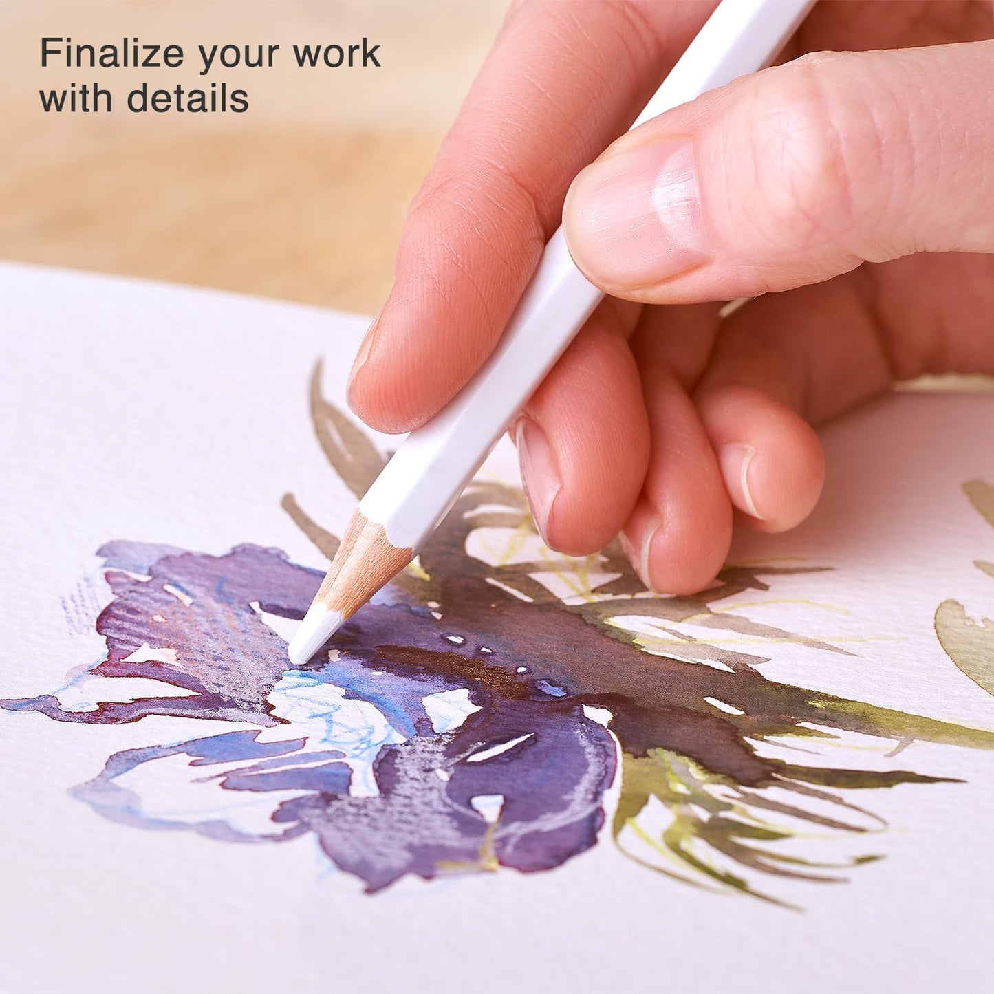 ARTISTIC EYE 9x12” Premium Watercolor Pads, Pack of 2 (60 Sheets), Glue Bound, 140lb (300gsm), Acid-Free Paper, Perfect for Most Wet & Dry Media, Ideal for Beginners, Artists & Professionals