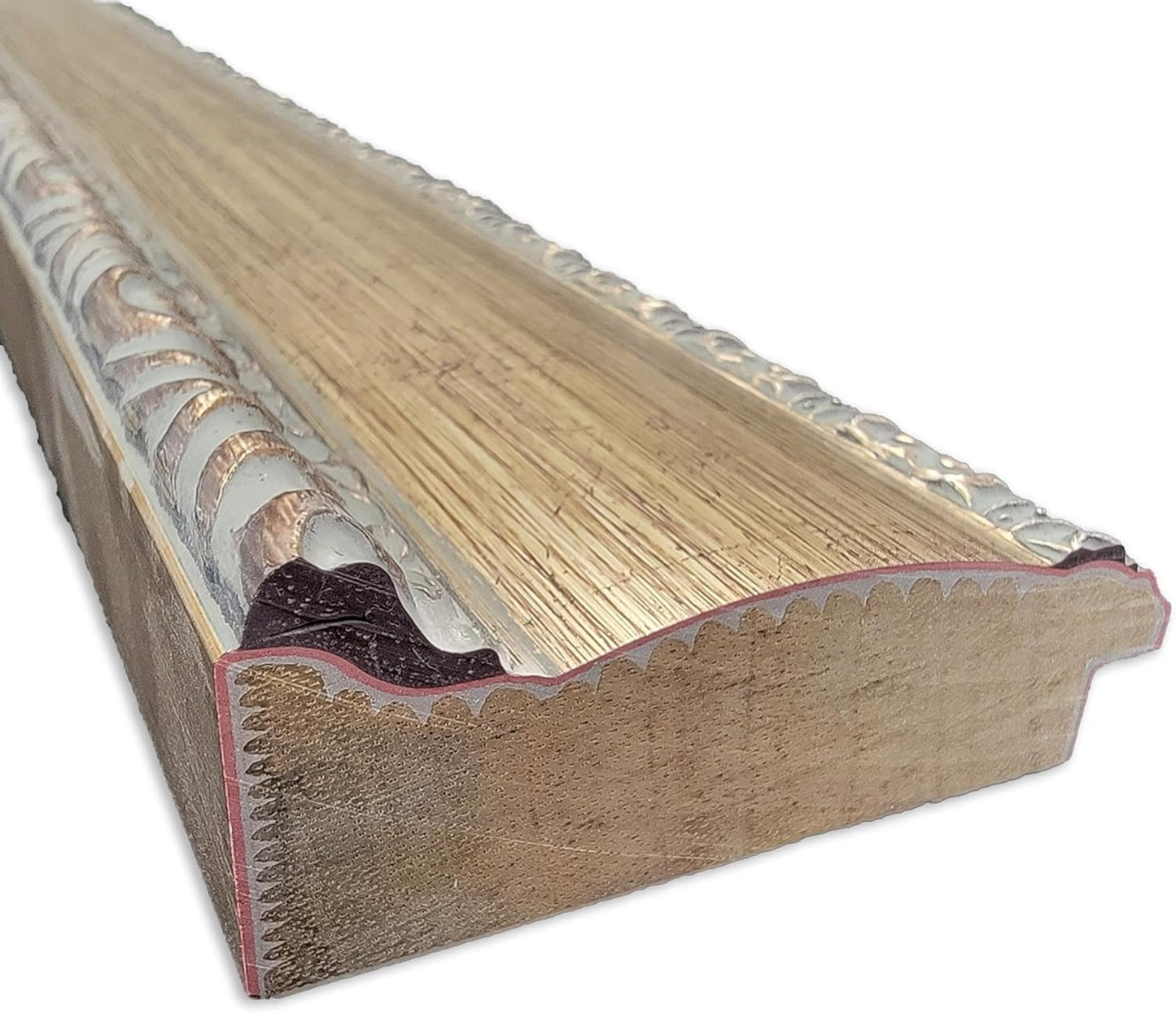 Amanti Art Natural Cork Board for Wall, 17x35 Vision Board with Silver Wood Frame, Medium Corkboard Office Decor for Home Organization, Traditional Corkboard Pinboard to Display Items for Home