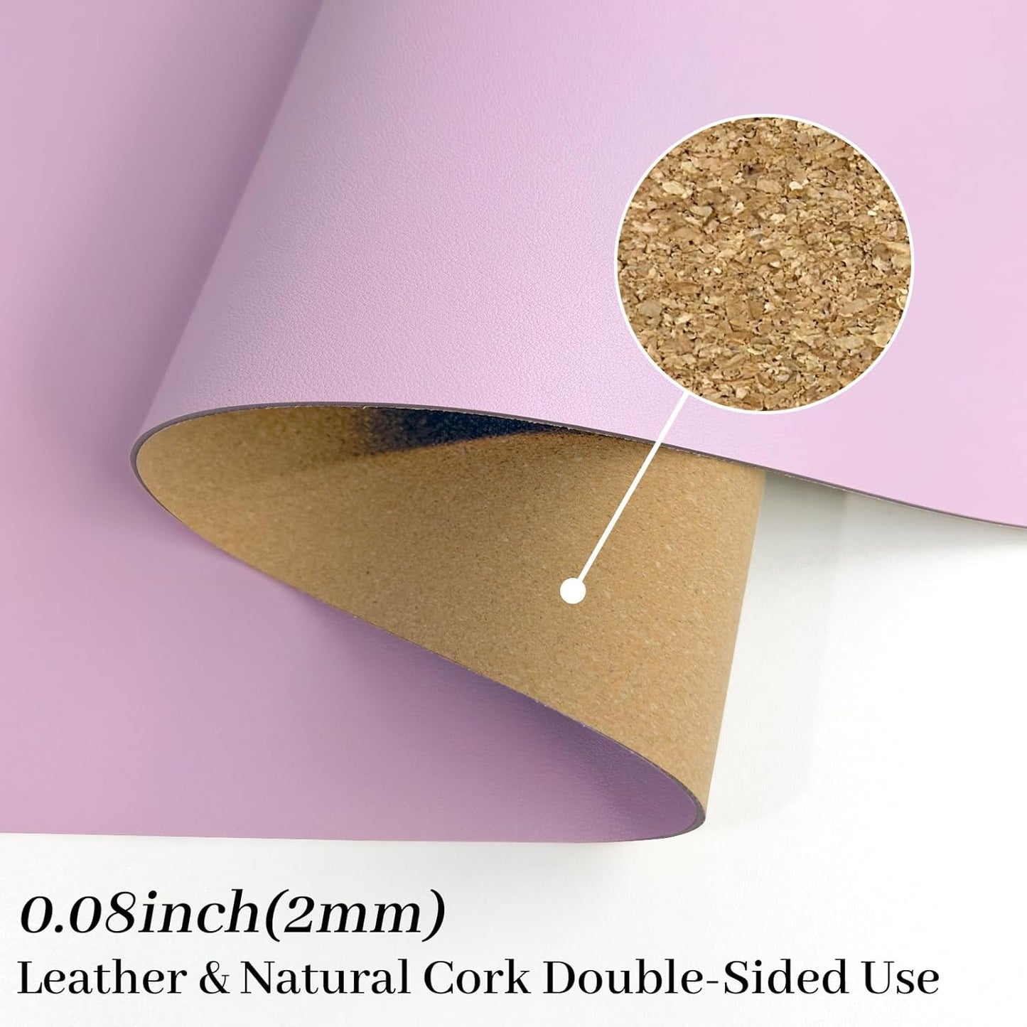 Bloss Purple Desk Mat, Leather Desk Pad, Desk Matt for Desktop, Waterproof Desk Pad Mat, Computer Mat for Office Work/Home/Decor/Desk Protector/Cover(31.5 x 15.7 Inches)