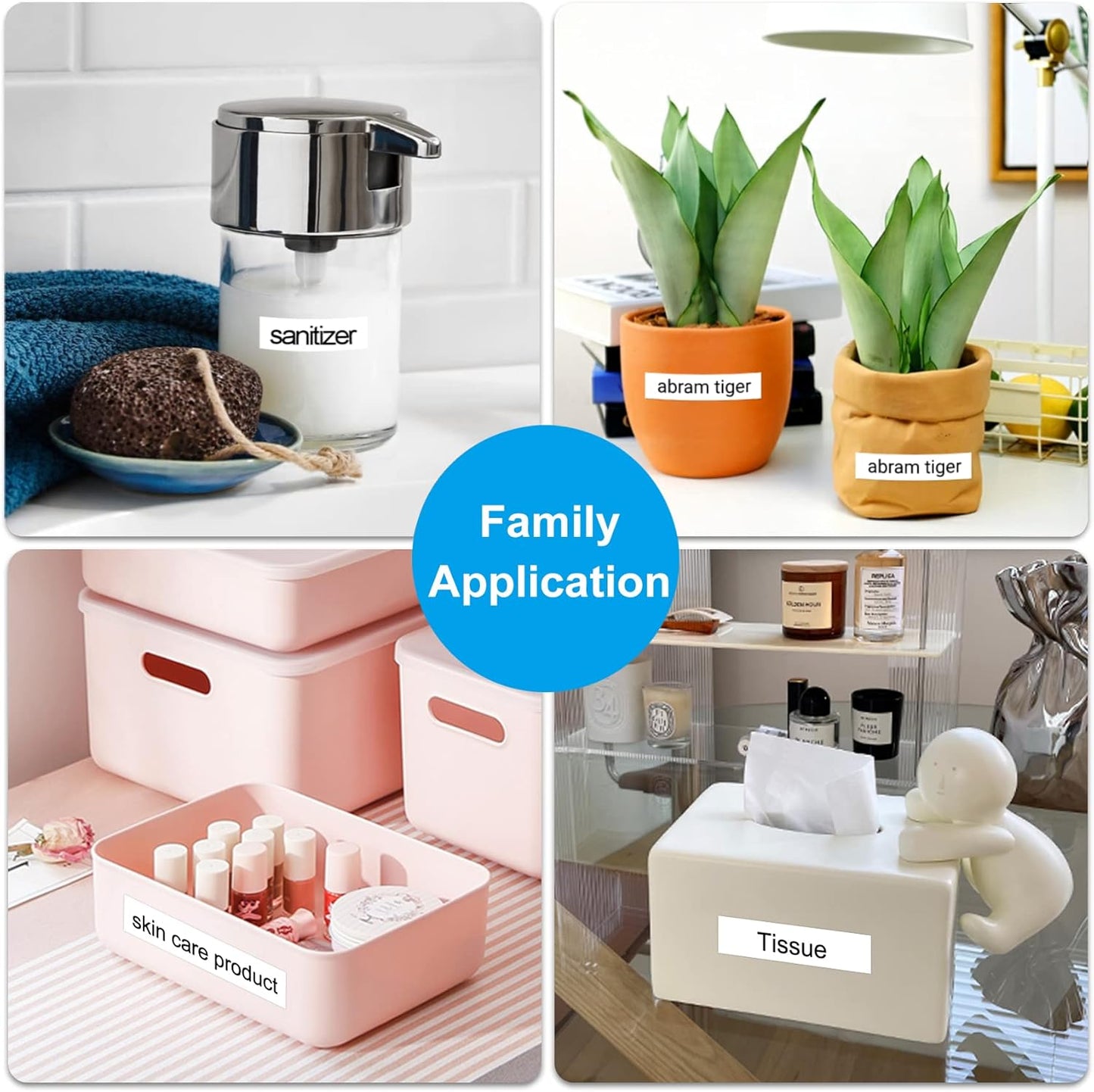 5PK TZe-231 Label Maker Tapes Compatible with Brother P Touch Label Tape TZe231, TZ-231 12mm 0.47 Laminated White Refills Use for Brother PT-H110 D210 D220 D400 D600 PT-1900/1910