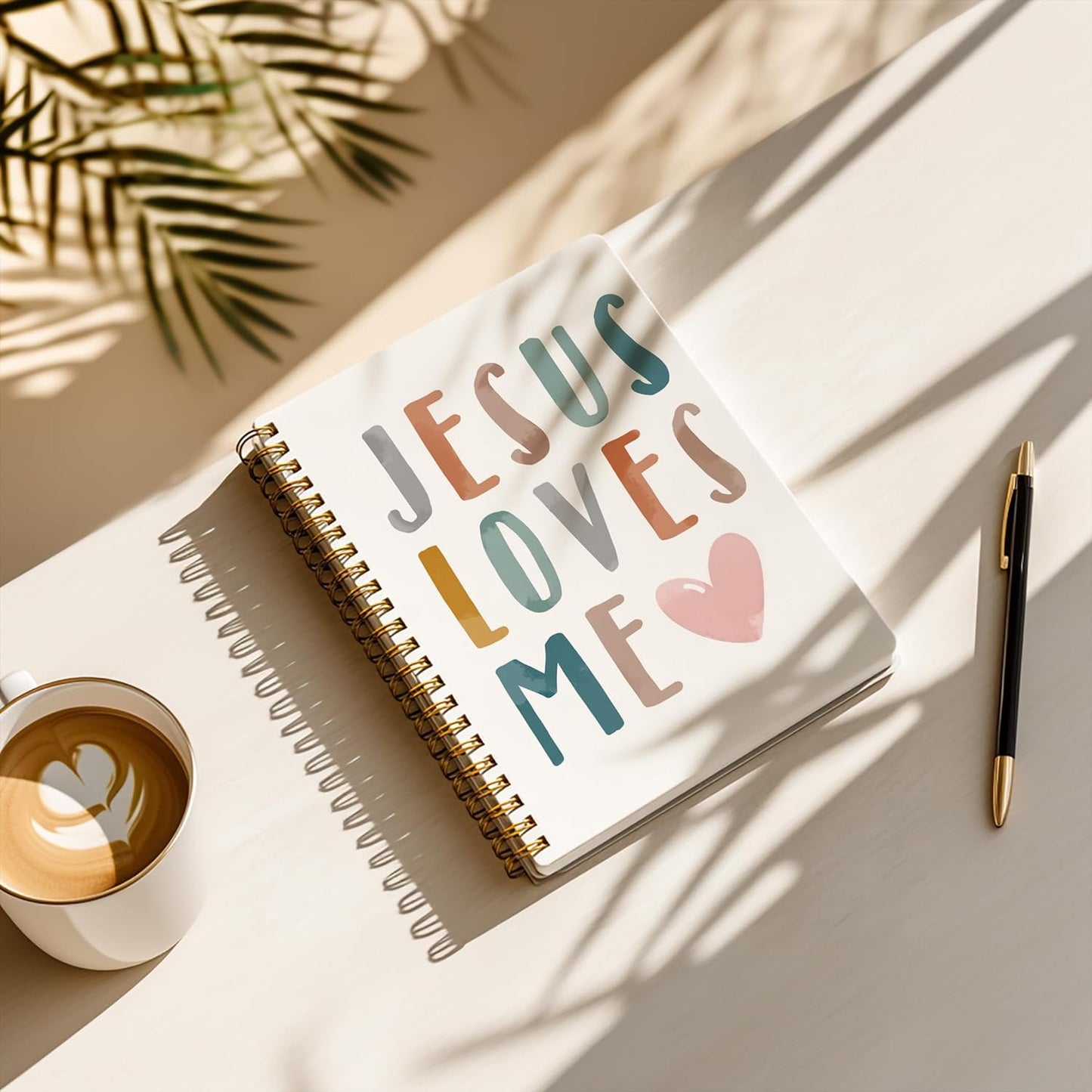 Bible Notebook, A5 Spiral Christian Journal with Floral Pink Butterfly Notebook, Bible Verse-God Says You Are, Inspirational Notebooks for Women, Bible Study, Gift for Birthday Christmas