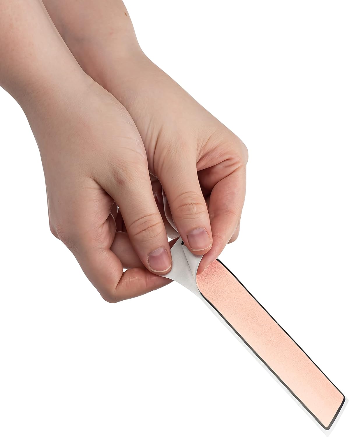 Carstens Adhesive Sticker Labels, 5 3/8” x 1 3/8”, Binder Labels for 1.5” – 4” Ring Binder Spines, Pink, Roll of 200