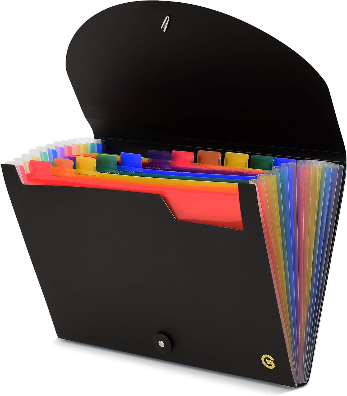 CNK File Folders Organizer with 13 Pockets Accordion Expanding Folder For Documents Receipt Document Paper Pocket Filing Products Accordian Important expandable holder files alphabetical Labels Letter
