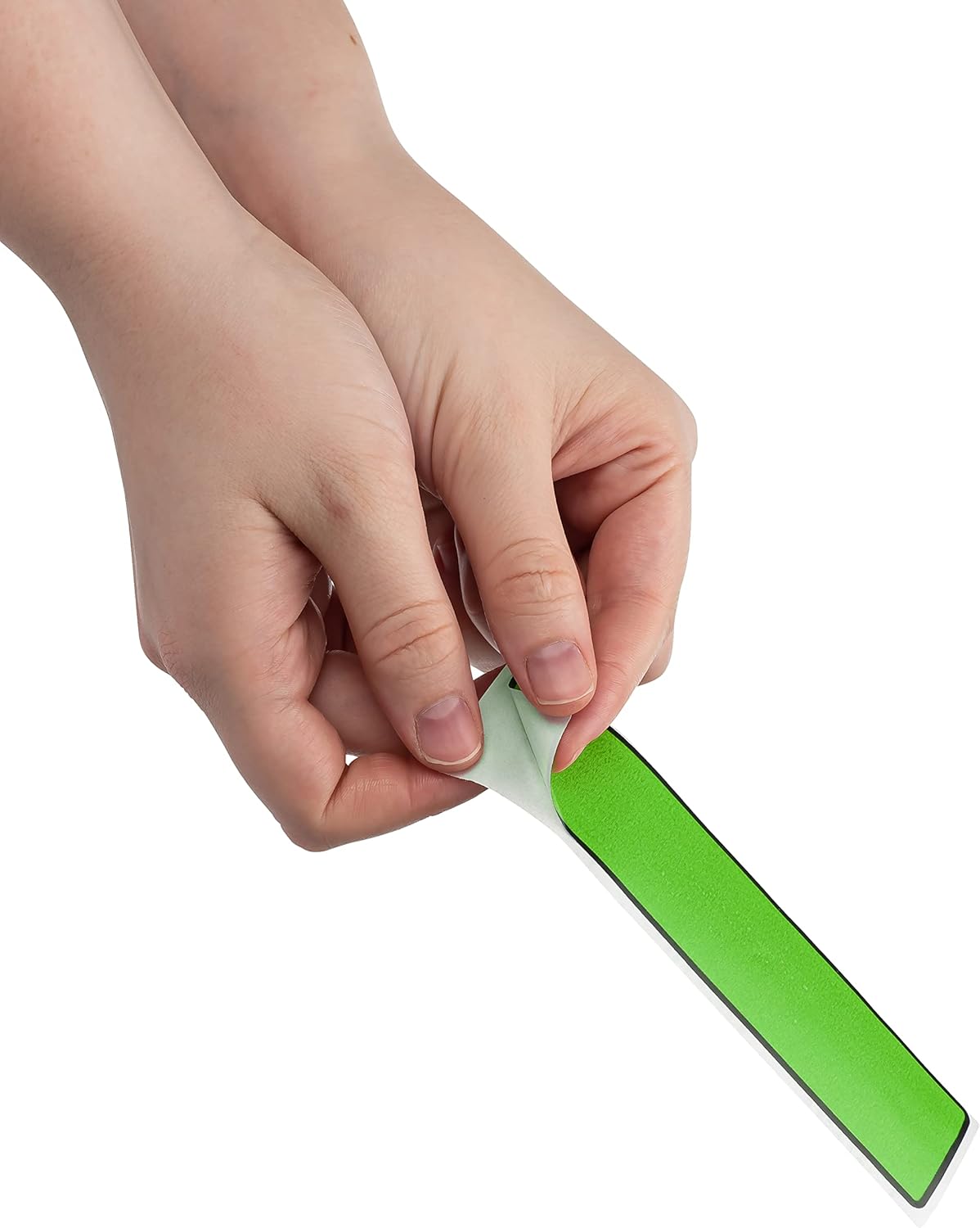 Carstens Adhesive Sticker Labels, 5 3/8” x 1 3/8”, Binder Labels for 1.5” – 4” Ring Binder Spines, Green, Roll of 200