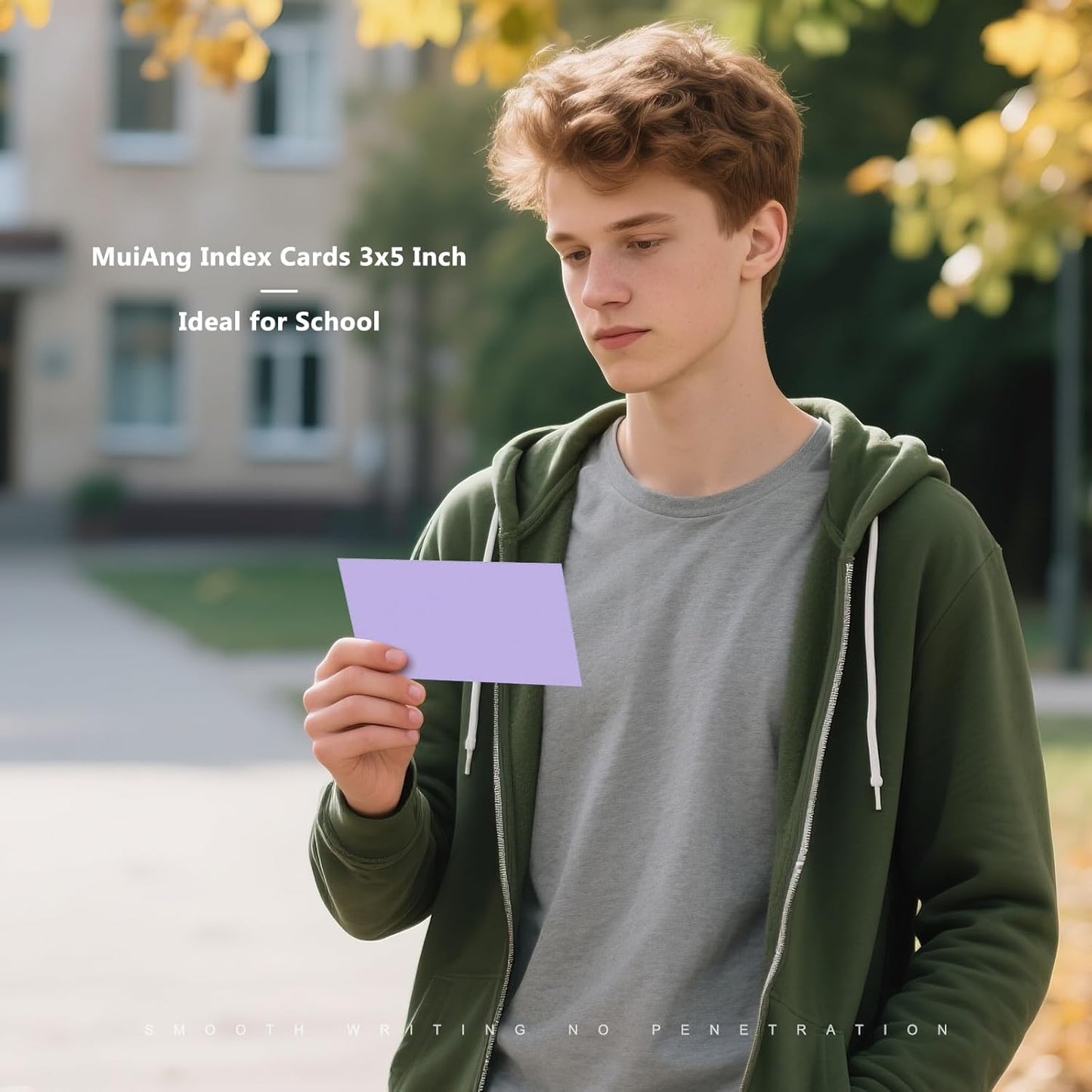 600 Count Index Cards 3 x 5 Inch Colored Lined Flash Cards Ideal for Studying and To-do-List, Portable Note Cards Taking for Students and Teachers, Flash Card Styled for Home, Office or School Use