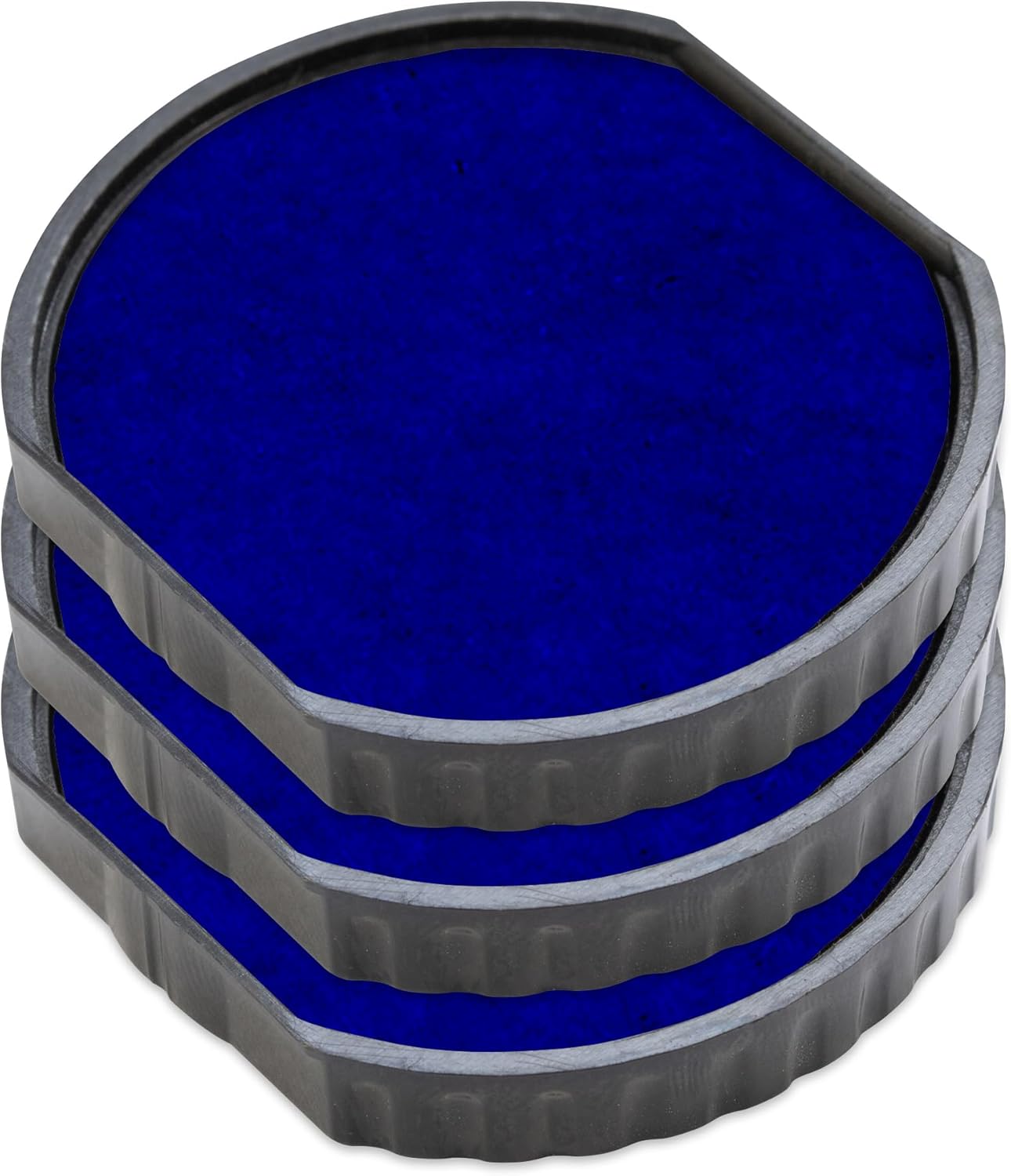 COLOP E/R40 Non-Toxic, Water Based Premium Replacement Pad for Printer R40 Stamp - Pack of 3 - Blue