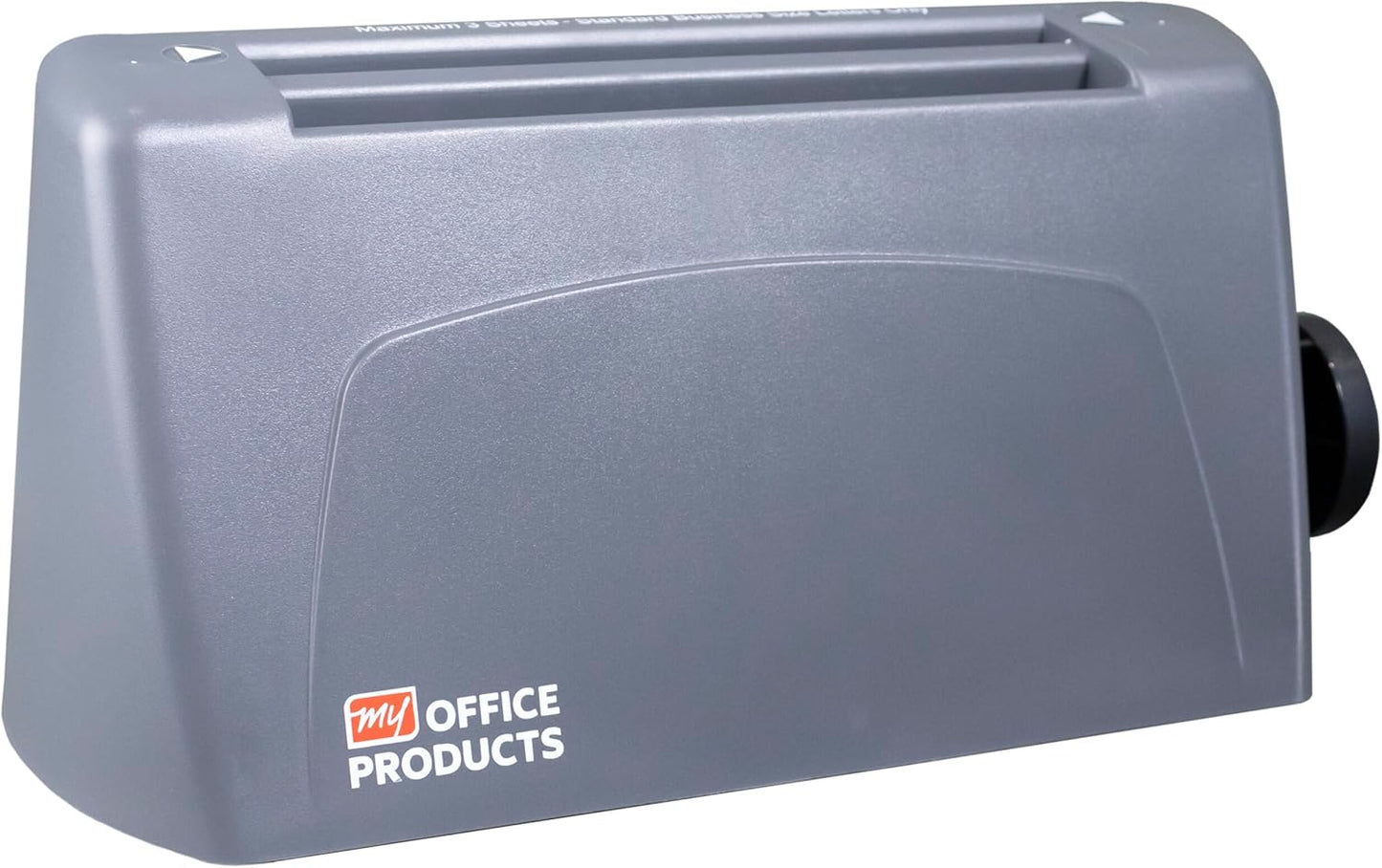 Generic P6500 My Office Products Desktop Paper Folder Folding Machine; Letter or Half Fold; Sets of 1-3 Sheets, 8.5 x 11 Inches, 18 to 24 Pounds Bond Paper, 68 to 90 GSM; 1800 Sheets per Hour