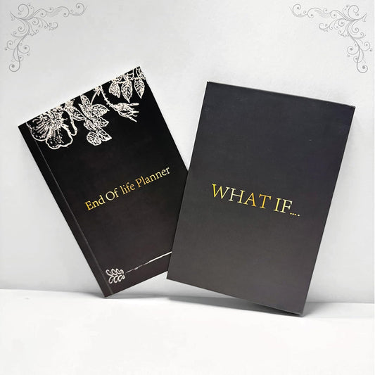 End of Life Planner Organizer Binder - Im Dead Now What Planner - Estate Planning Organizer - Death Book and Final Wishes, If I Die Binder