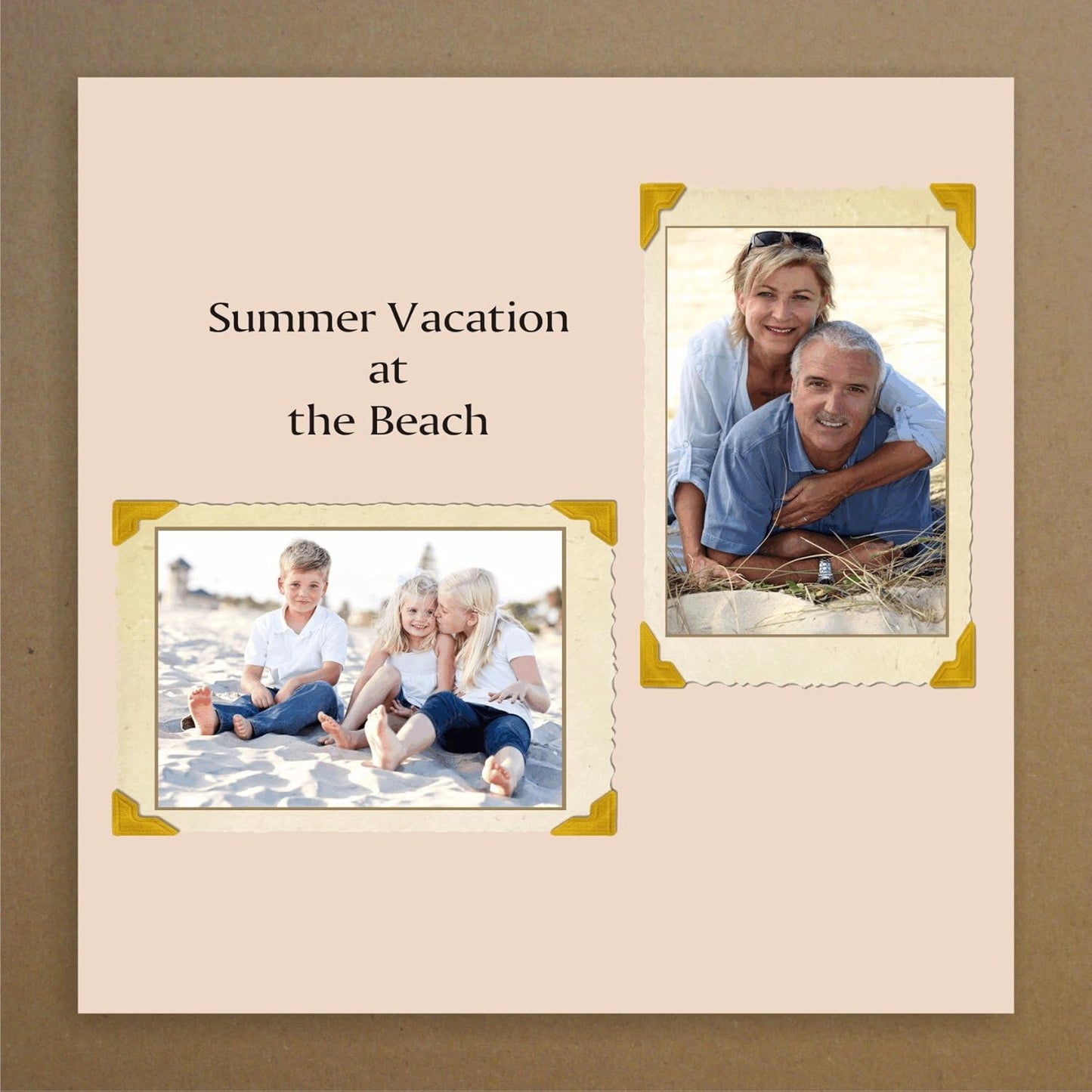 50 Sheets Chipboard 46pt (Point) 5 X 7 Inches Heavy Weight Photo|Card Size .046 Caliper Thick Cardboard Craft and Packing Brown Kraft Paper Board