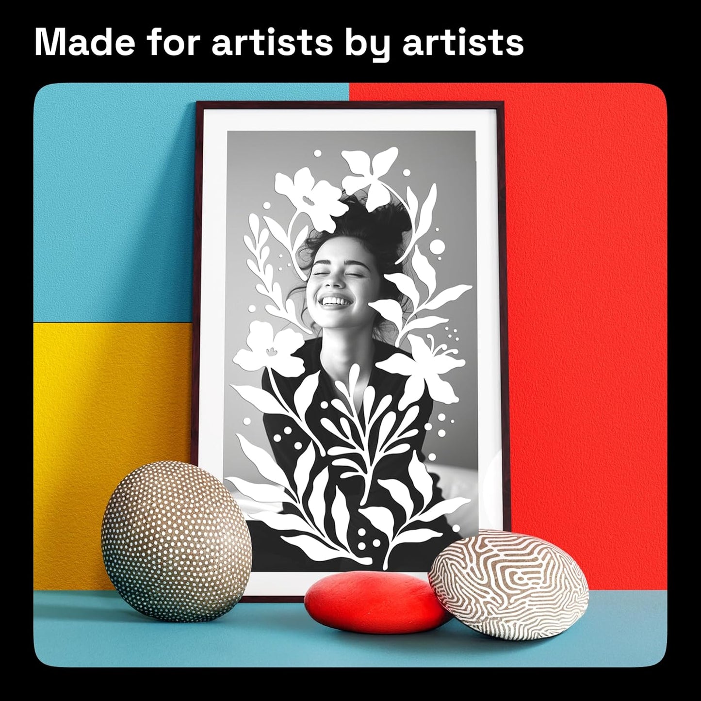 ARTISTRO 5 White Dual-Tip Acrylic Paint Pens - 1-5 mm Brush + 1mm Fine Tips - Multisurface Markers for Fabric, Glass, & More