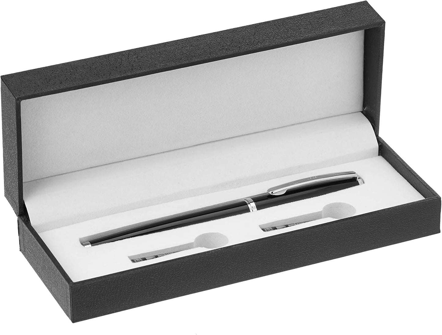 Amazon Basics Fountain Pen with two replacement cartridges- Medium Point, Black Ink