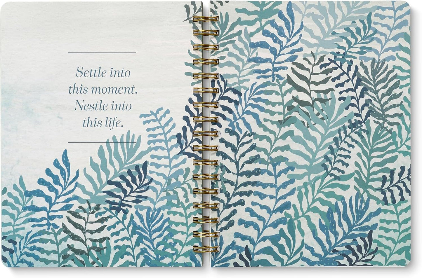 Compendium Spiral Notebook – Live Slow, Love True, Grow Free. – A Designer Spiral Notebook with 192 Lined Pages, College Ruled, 7.25" W x 9.25" H