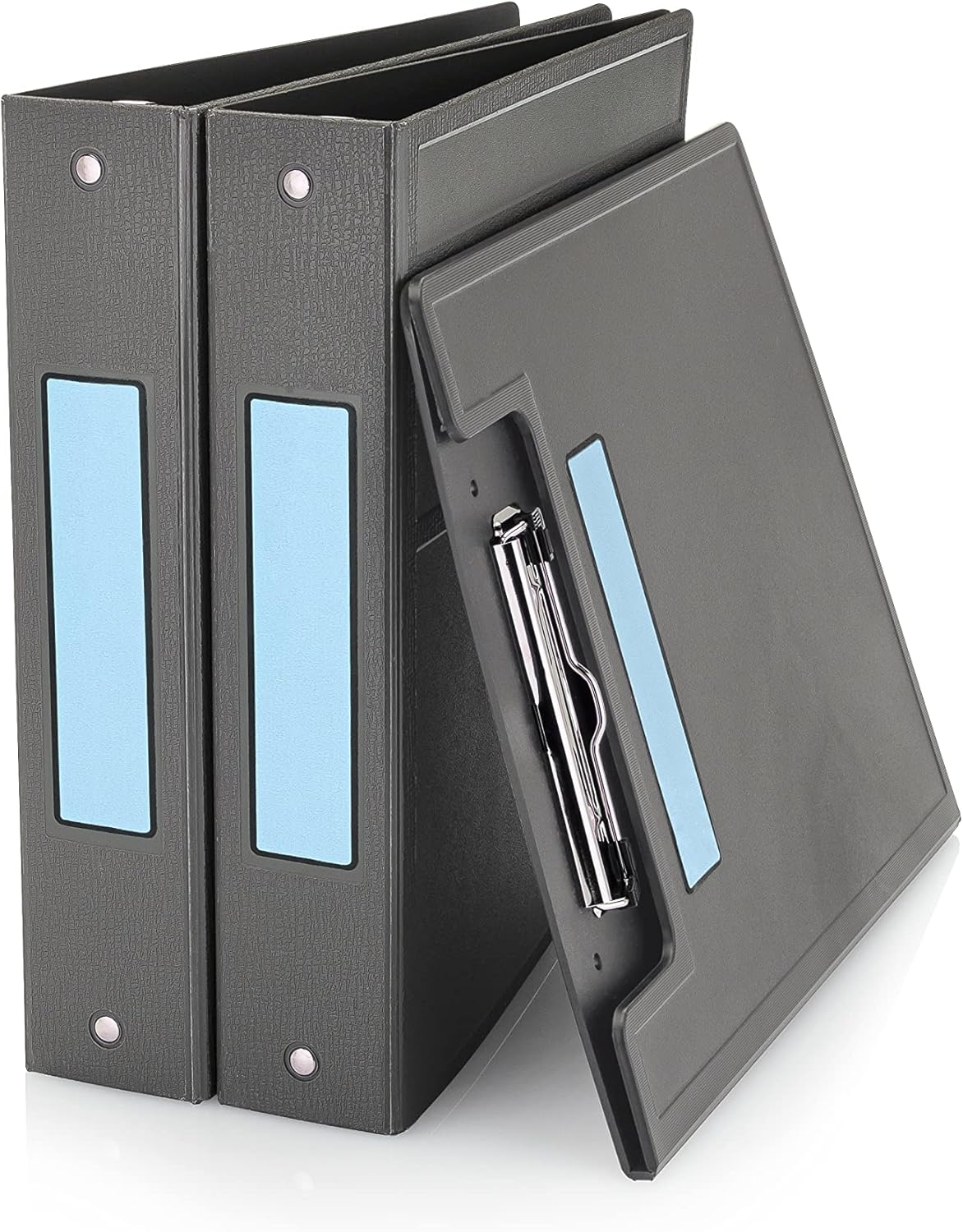 Carstens Adhesive Sticker Labels, 5 3/8” x 1 3/8”, Binder Labels for 1.5” – 4” Ring Binder Spines, Roll of 200, Multicolored, 4 Pack