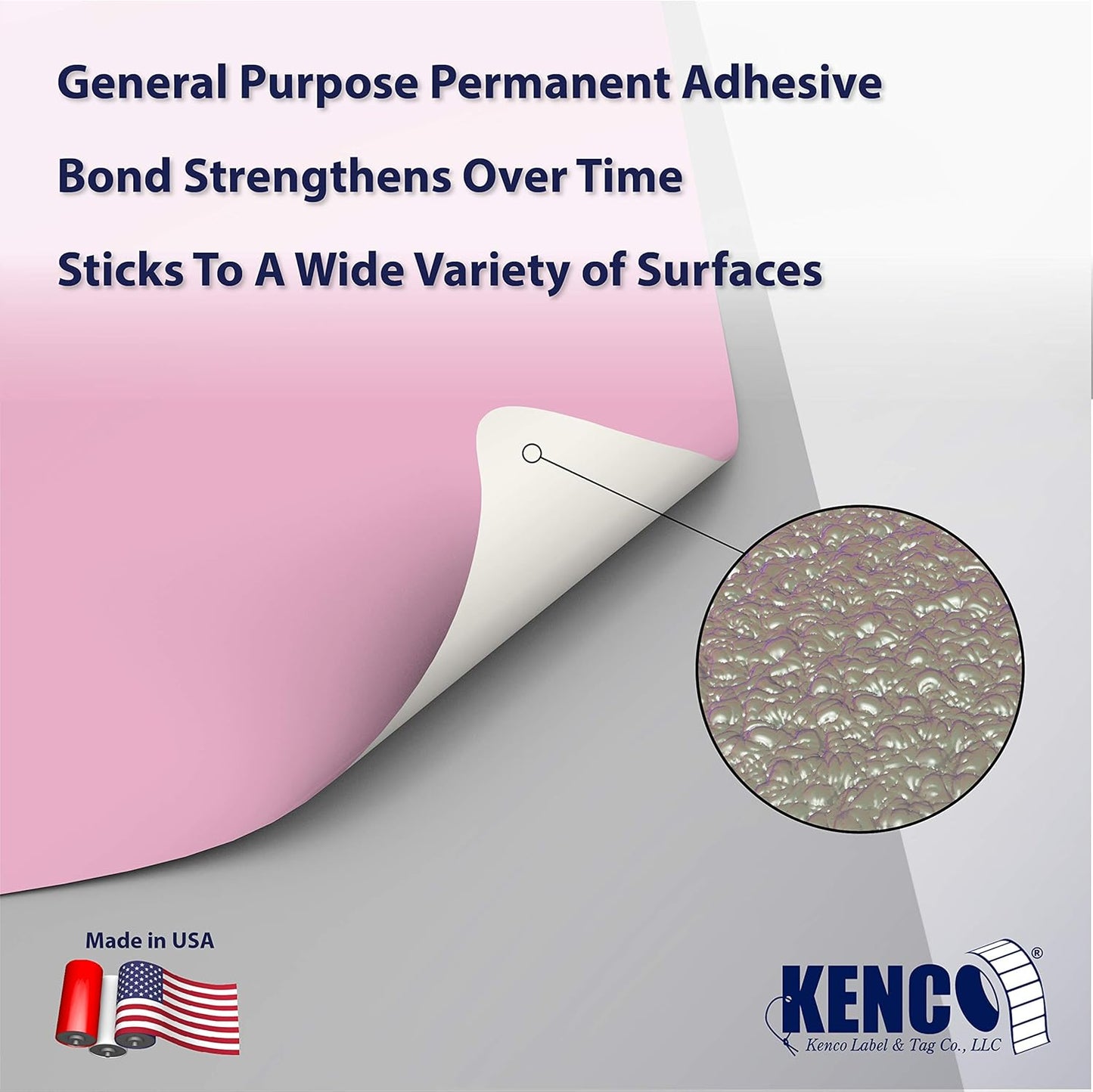 4" X 6" Direct Thermal Perforated Stickers Labels for Shipping Labels, Inventory, and Color Coding - Compatible with Zebra, Rollo, Godex and More (Pink, 48 Rolls)