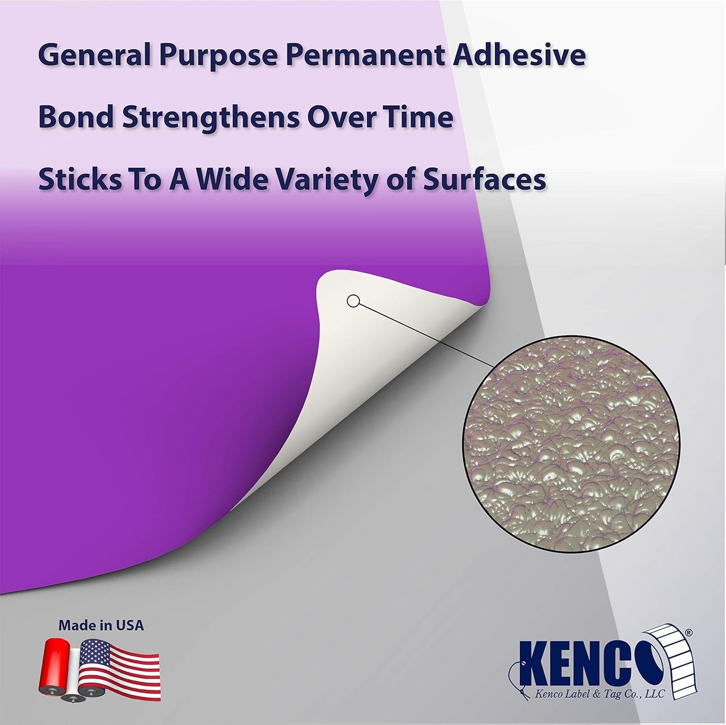 4" X 6" Direct Thermal Perforated Stickers Labels for Shipping Labels, Inventory, and Color Coding - Compatible with Zebra, Rollo, Godex and More (Purple, 24 Rolls)