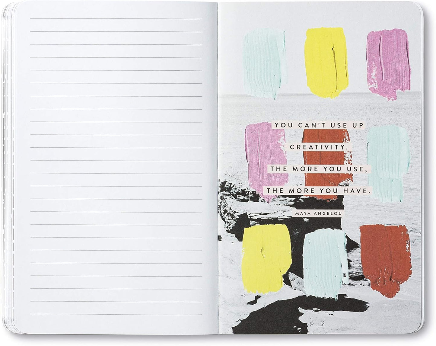 Compendium Softcover Journal - Make each day your masterpiece. – A Write Now Journal with 128 Lined Pages, 5″W x 8″H