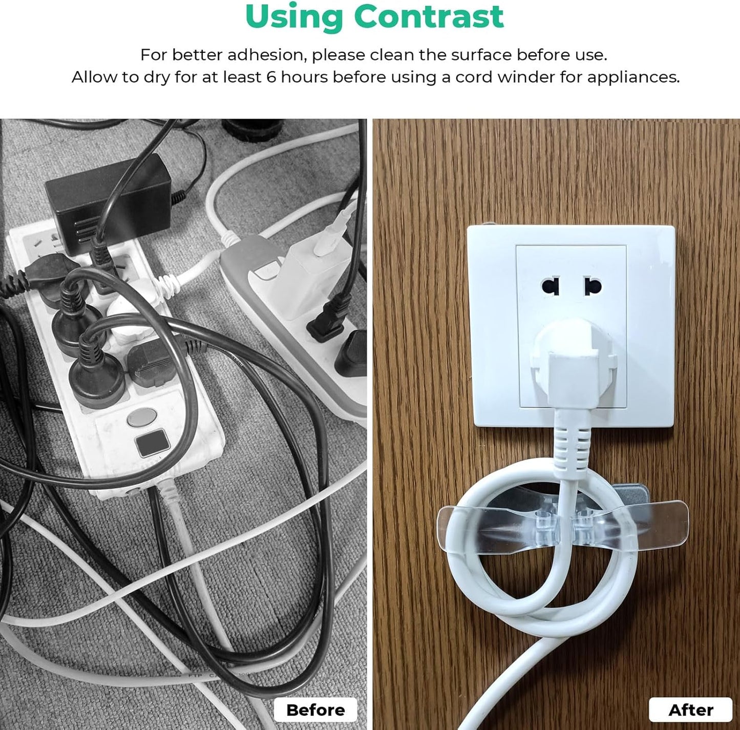 Cord Organizer for Kitchen Appliances|Upgraded Cord Wrapper Holder Cable Organizer for Small Home Appliances Cord Keeper on Stand Mixer,Blender,Coffee Maker,Pressure Cooker,10 Pcs