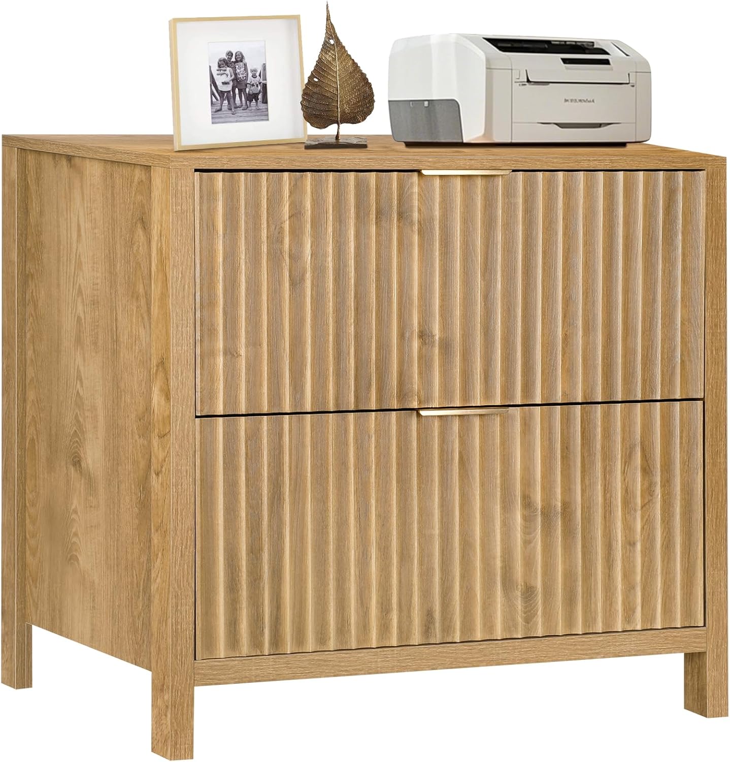 ZYBT Lateral File Cabinet, Modern Farmhouse Filing Cabinets with 2 Drawers and Hanging Bar Wood Rustic Storage Cabinet for A4/Letter/Legal Size Documents,Office Storage Cabinet for Home Office