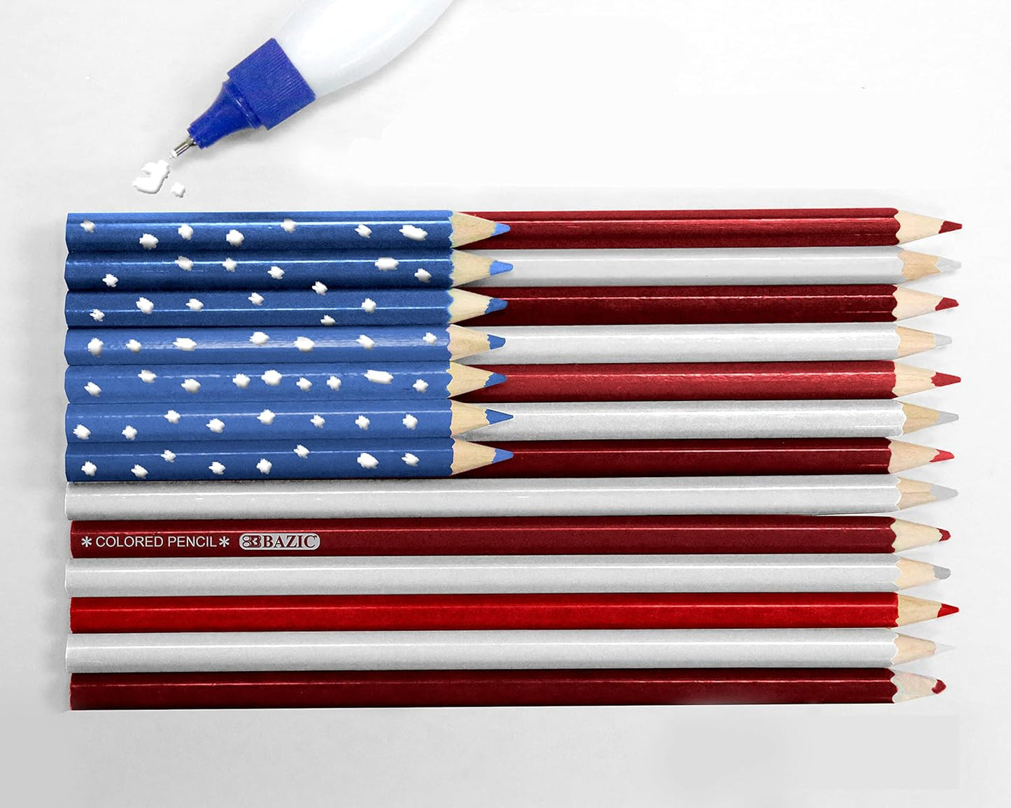 BAZIC Correction Pen (0.17oz/5 ml), Precise Metal Tip Applicator, Mini Fine Point Corrections Fluid, Squeeze White Out Wipe Out Liquid (2/Pack), 2-Packs