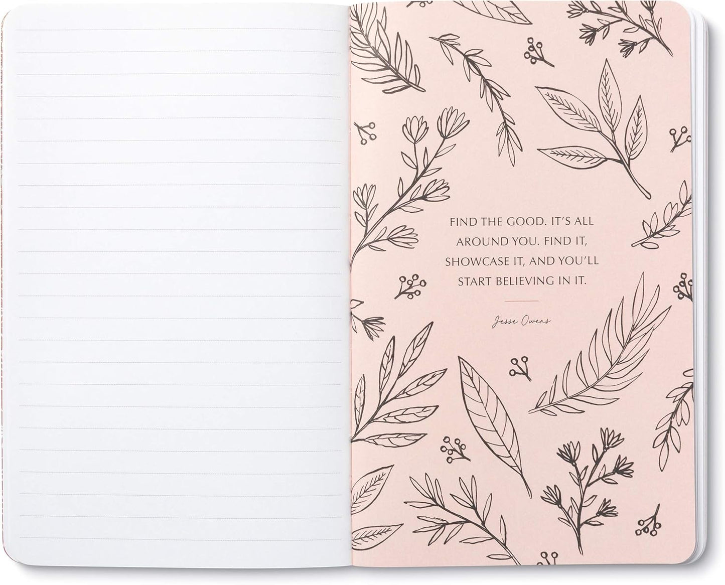 Compendium Softcover Journal - My heart gives thanks… – A Write Now Journal with 128 Lined Pages, 5″W x 8″H